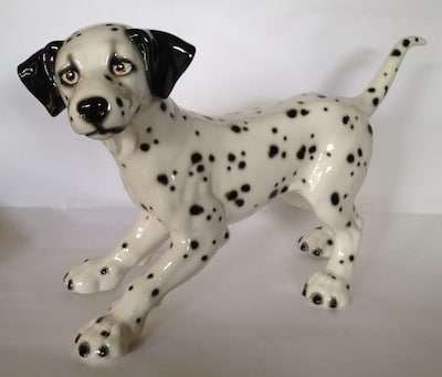 Large Vintage Goebel Dalmatian Pup