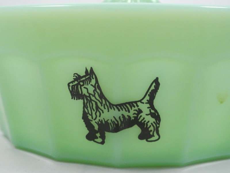 Large Jadeite Scottie Juicer Reamer #3 - A Dogs Tale Collectibles