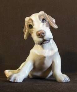 Dahl-Jensen Wire-Haired Fox Terrier Pup Front 1- Dog's Tale Collectibles