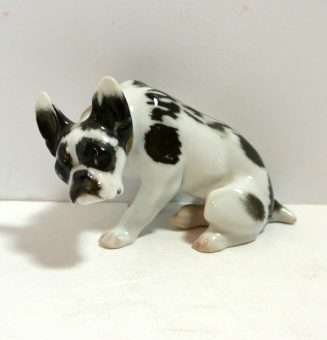 Very Old Rosenthal Bulldog Front 1- Dog's Tale Collectibles