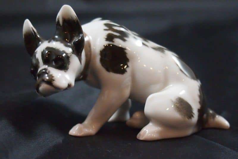 Very Old Rosenthal Bulldog Side1- Dog's Tale Collectibles