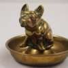 Vintage Brass French Bulldog Pin Tray/Dish