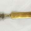 Antique Brass Whippet Letter Opener