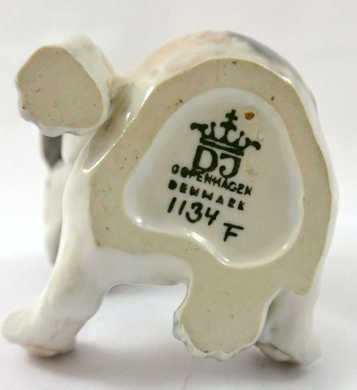 Dahl-Jensen Porcelain Pekingese Puppy Mark