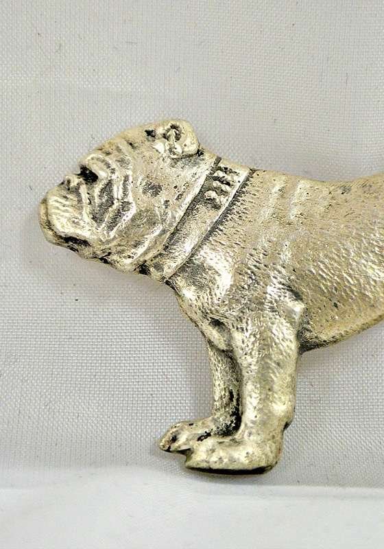 Vintage Sterling Silver Standing Bulldog Pin JWL-2129