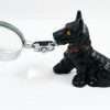Rare Hubley Cast Iron Scottish Terrier With Magnifying Glass 1930's
