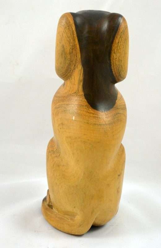 Primitive Sono Hardwood Dog- Dog's Tale Collectibles