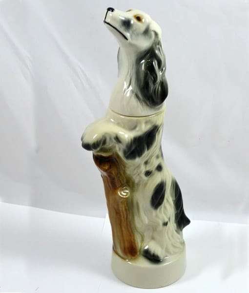 Vintage 1959 Jim Beam Spaniel Setter Dog Decanter Bottle BAR-2111