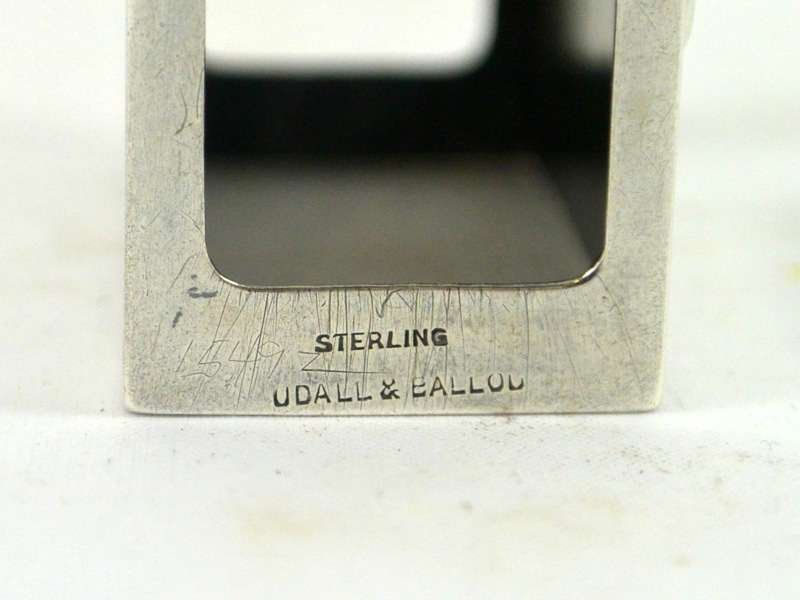 Vintage Sterling Udall & Ballou Westie Matchbook Holder 1930's-1940's #3 - A Dogs Tale Collectibles