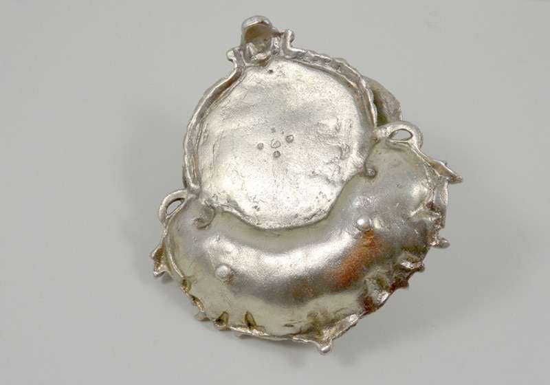 Silverplate Figural Dog Head Inkwell Elkington & Co. c1865 #1 - A Dogs Tale Collectibles