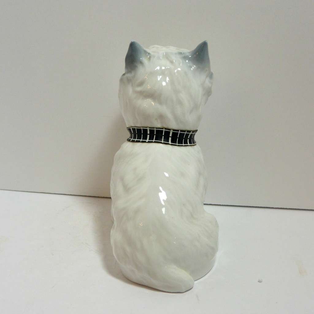 Vintage West Highland Terrier Dog Decanter England 1970 BAR-2116B