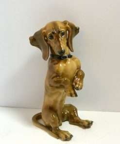 Rosenthal Begging Dachshund Dog Front 101- Dog's Tale Collectibles