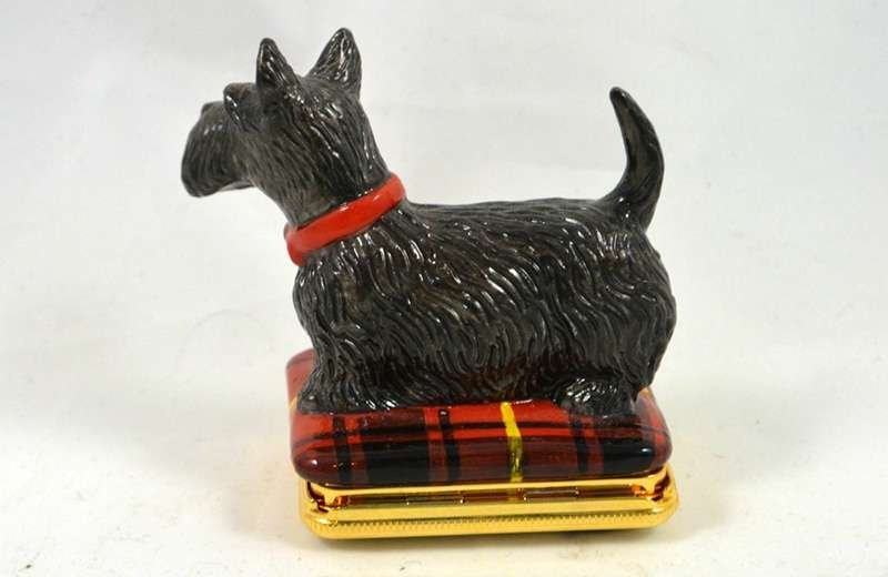 Halcyon Days Scottish Terrier Bonbonniere Box - Image 9