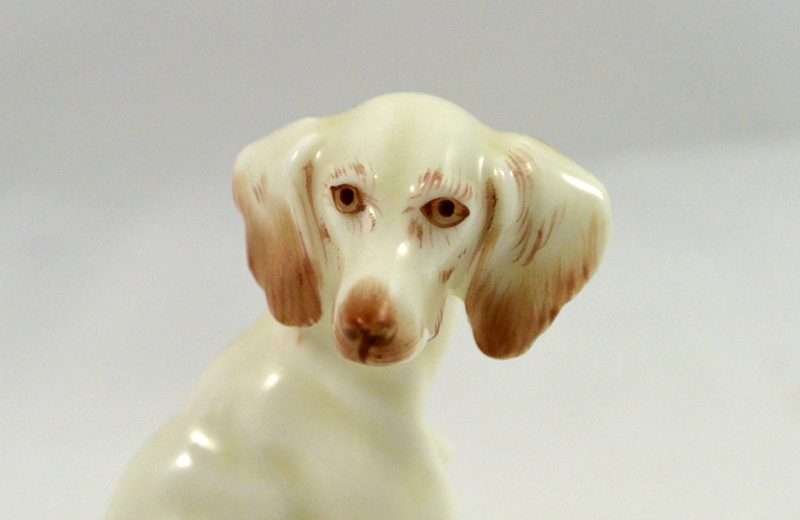 Antique Saluki Figurine