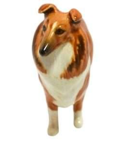 Alternative view of Beswick Collie Dog by A. Gredington c. 1962-1975