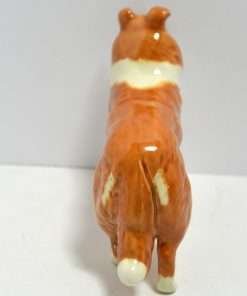 Beswick Collie Dog Side View- Dog's Tale Collectibles