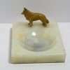 Alabaster Trinket Dish with Cold Side123- Dog's Tale Collectibles