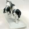 Metzler & Ortloff Pointer Dog Pair Front 1 - Dog's Tale Collectibles