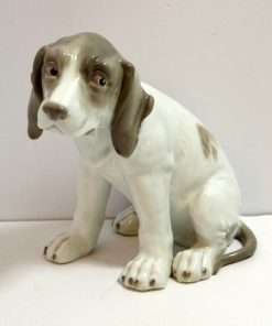 Heubach Pointer Puppy Front 1- Dog's Tale Collectibles