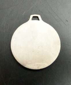 Boxer Dog Pendant Medal Back View- Dog's Tale Collectibles