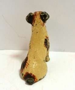 Cold-Painted Metal Fox Terrier Back- Dog's Tale Collectibles