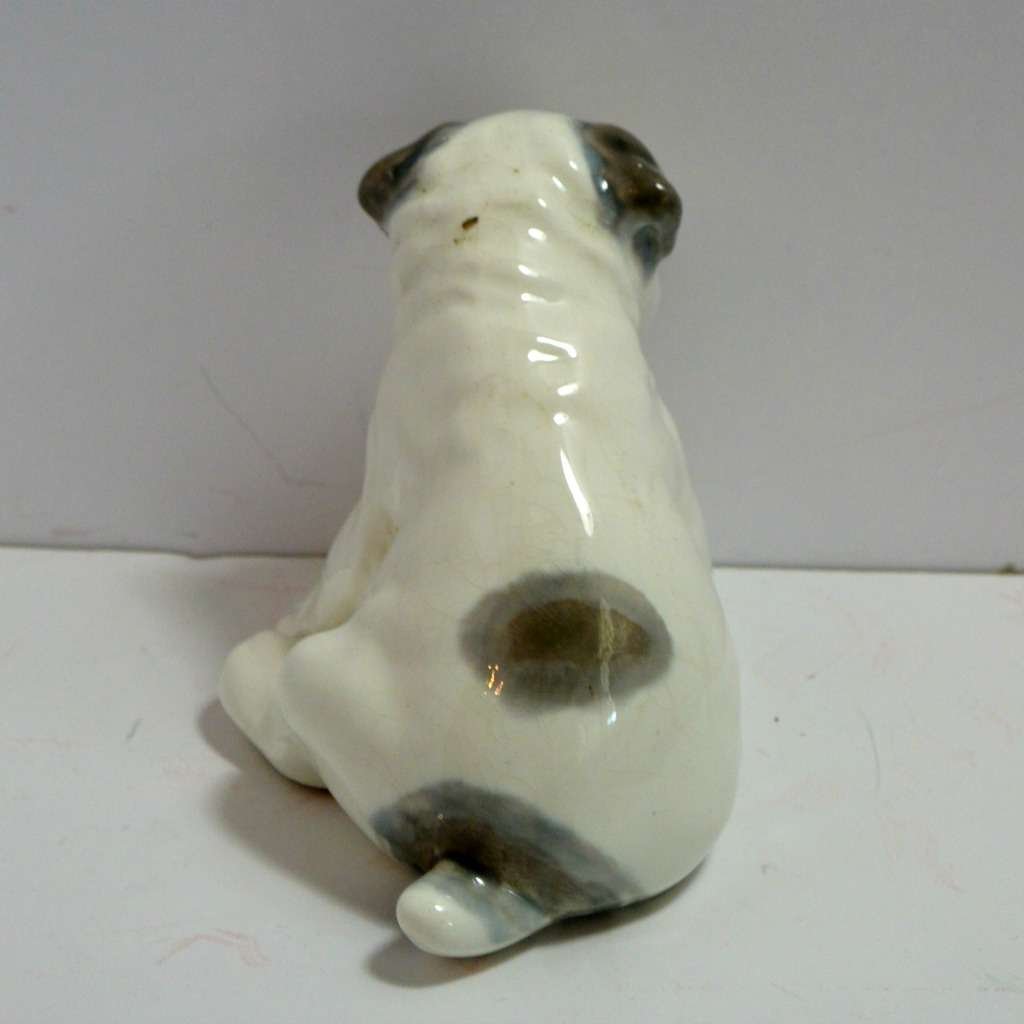 Vintage Konakovo Faience Puppy Dog Figurine - Image 2