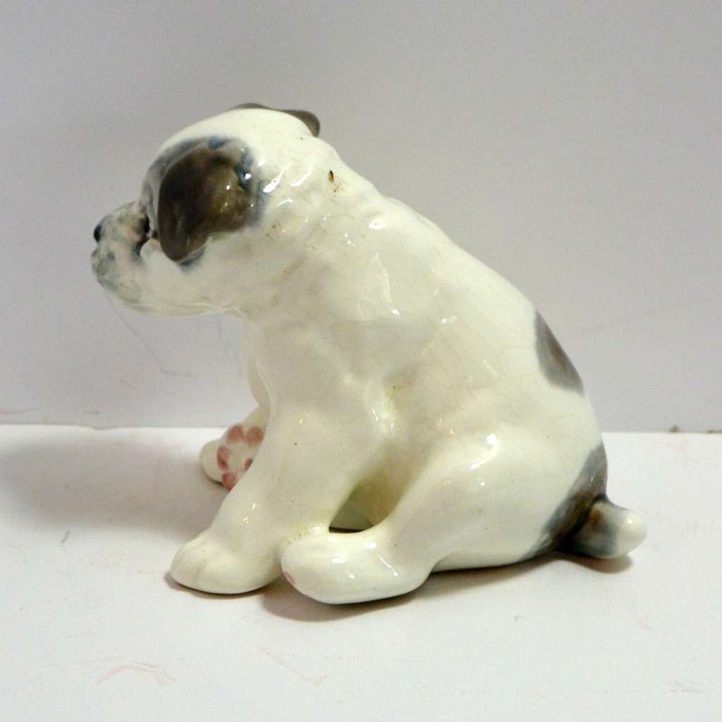 Vintage Konakovo Faience Puppy Dog Figurine - Image 8