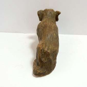 Folk Art Dog Wood Carved Long bck- Dog's Tale Collectibles