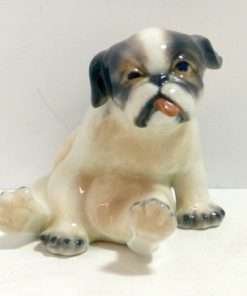 Dahl-Jensen Porcelain Pekingese Puppy