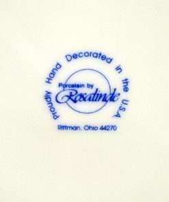 Porcelain Plate with Scottish Terrier Seal- Dog's Tale Collectibles