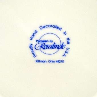 Porcelain Plate with Scottish Terrier Seal- Dog's Tale Collectibles