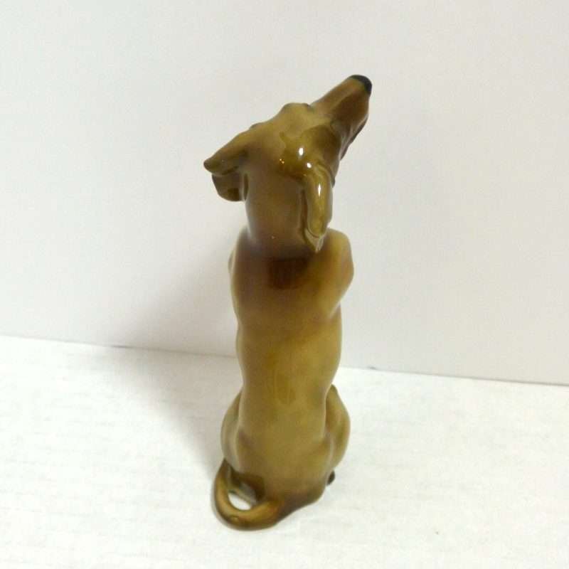 Hutschenreuther Porcelain Begging Dachshund Dog 1- Dog's Tale Collectibles