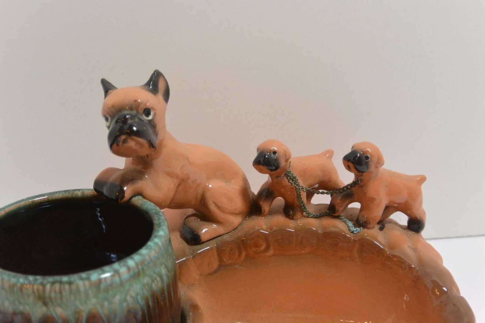 Vintage Boxer Dog Ashtray c. 1950's POT-2145