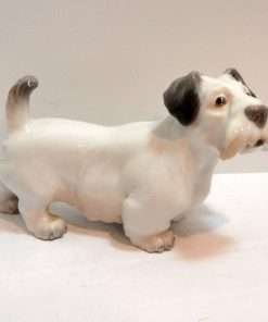 Dahl Jensen Sealyham Terrier Dog Side 1- Dog's Tale Collectibles