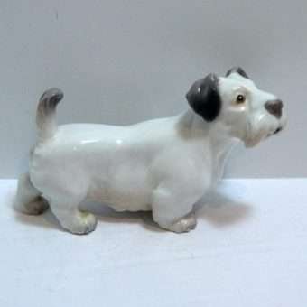 Dahl Jensen Sealyham Terrier Dog Side 65- Dog's Tale Collectibles