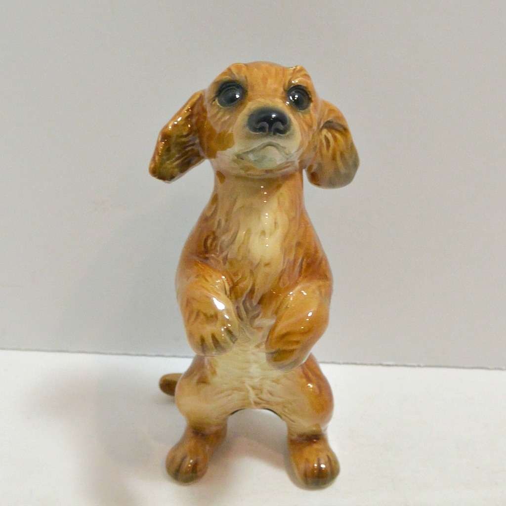 Goebel Begging Golden Retriever Puppy Figurine CRM-2562 #2 - A Dogs Tale Collectibles