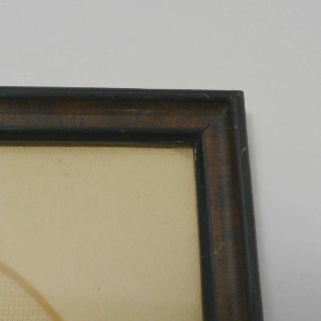 Vintage Needlepoint Brittainy Spaniel Portrait c. 1940's #5 - A Dogs Tale Collectibles