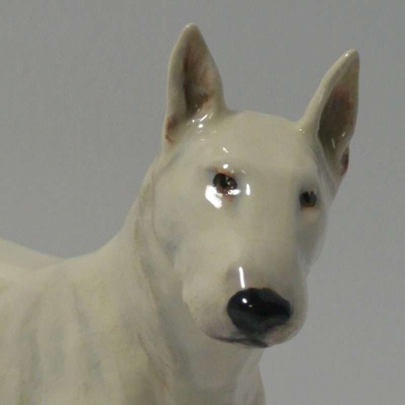 Rare Royal Doulton Bull Terrier Dog H Frnt 85- Dog's Tale Collectibles
