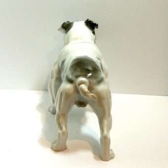 Rosenthal Large Bulldog Figurine Bck1- Dog's Tale Collectibles