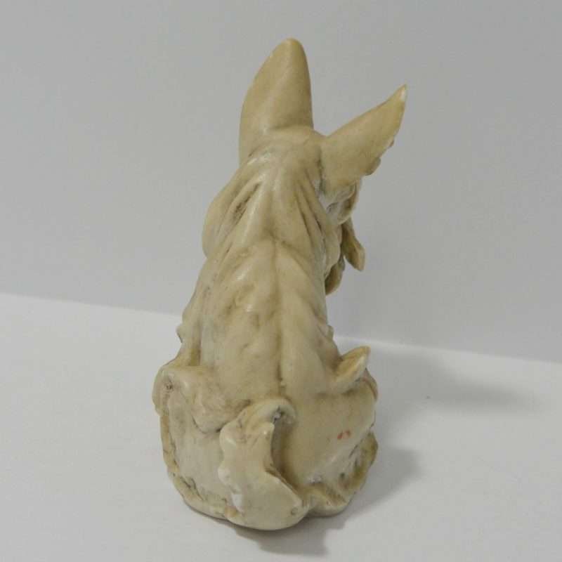 Miniature Cacciapuoti Terrier Dog Back 11- Dog's Tale Collectibles