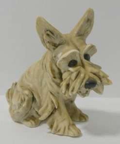 Vintage Miniature Cacciapuoti Terrier Dog Side- Dog's Tale Collectibles