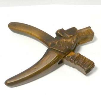 Anri Figural Schnauzer Dog Nutcracker