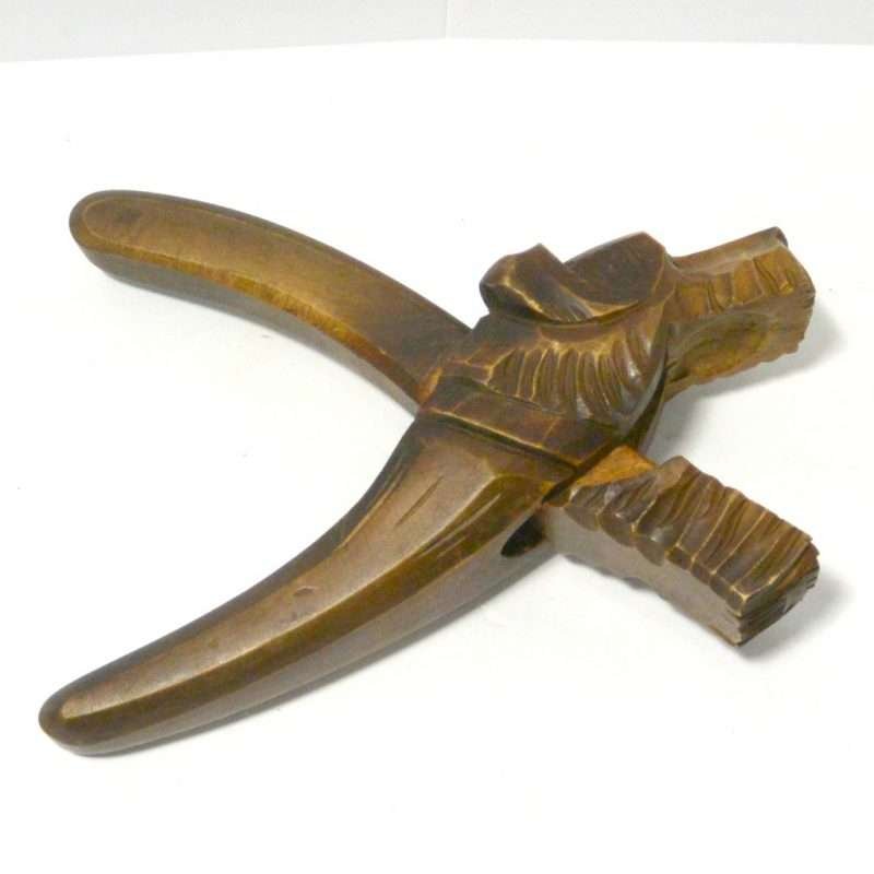 Anri Figural Schnauzer Dog Nutcracker