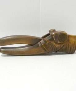 Antique Anri Schnauzer Dog Nutcracker