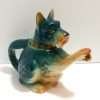 Vintage Schnauzer Dog One-Cup Porcelain Teapot