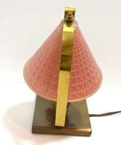Brass and Glass Scottie Dog Lamp Back101- Dog's Tale Collectibles