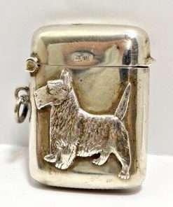 Sterling Silver Scottie Dog Front 11- Dog's Tale Collectibles
