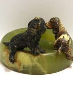 Cocker Spaniel Dog Pair Back- Dog's Tale Collectibles