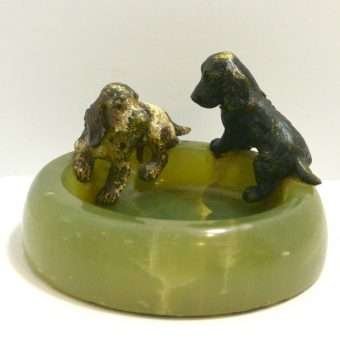 Cocker Spaniel Dog Pair Front- Dog's Tale Collectibles