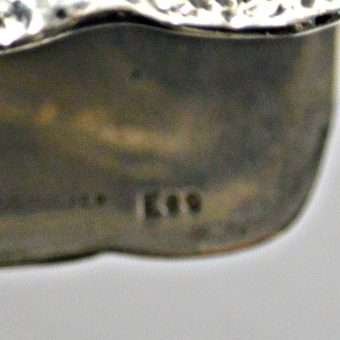 Edwardian Sterling Silver Bulldog Random 102 - Dog's Tale Collectibles